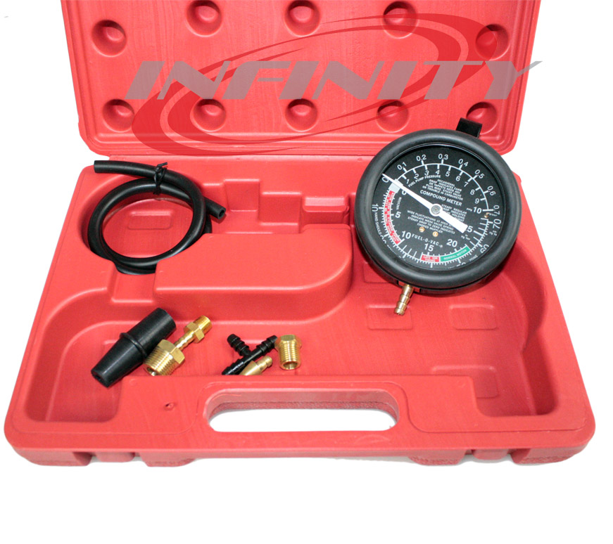 Fuel Pump & Vacuum Tester Carburetor Valve Pressure Tester